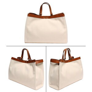 Fendi Peekaboo Tote Bag Canvas